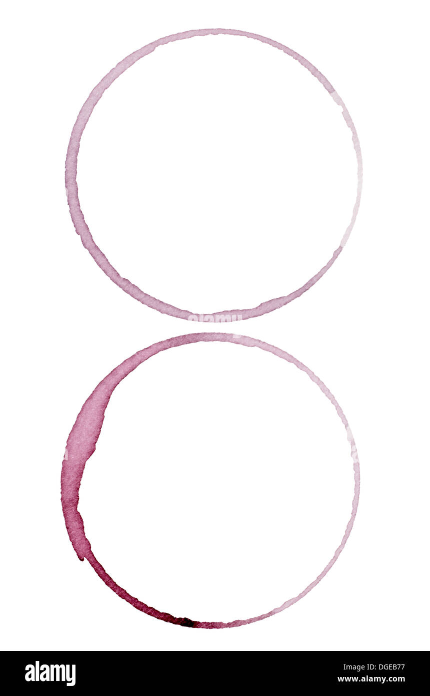 tache de vin Banque D'Images