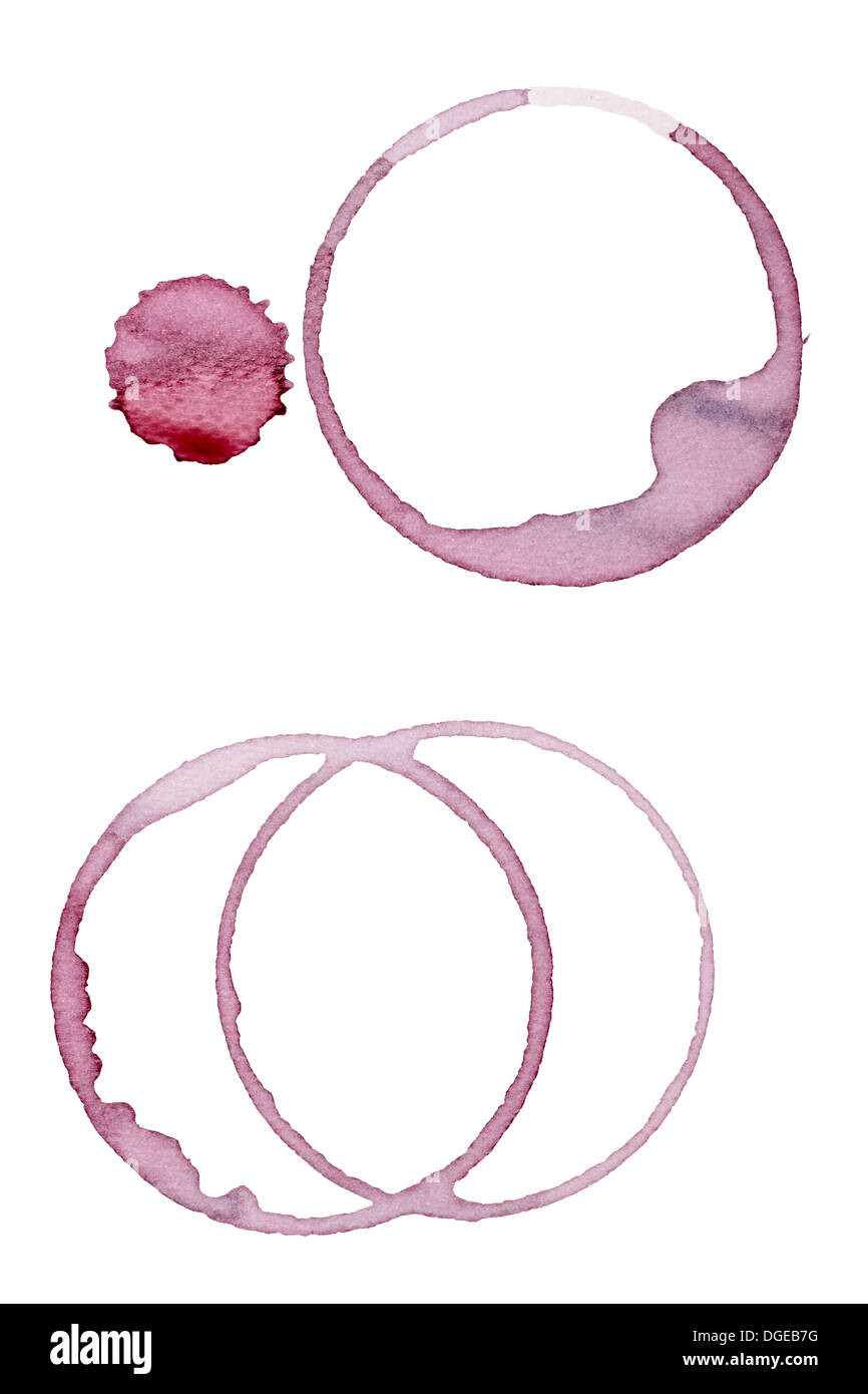 tache de vin Banque D'Images