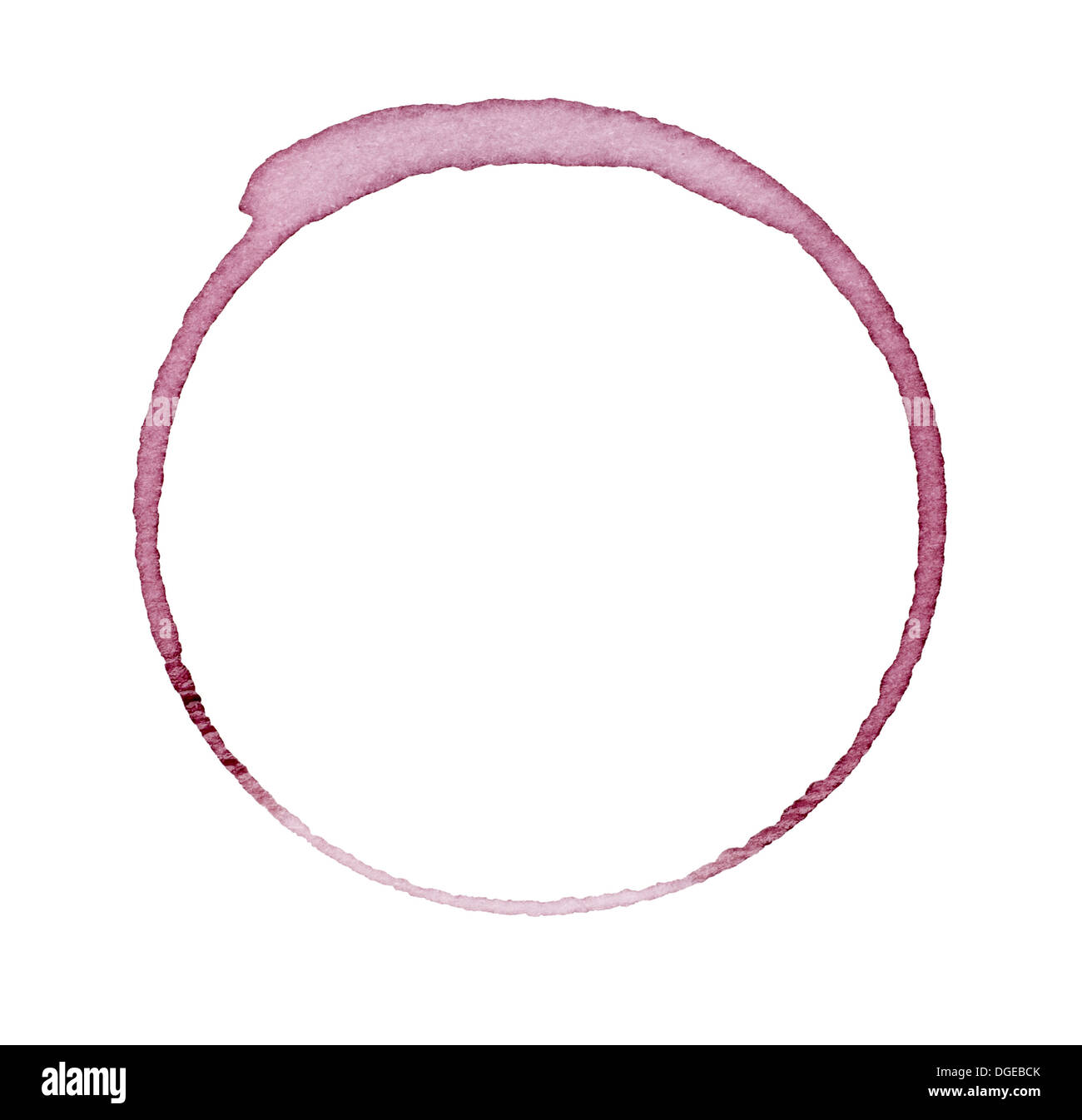 tache de vin Banque D'Images