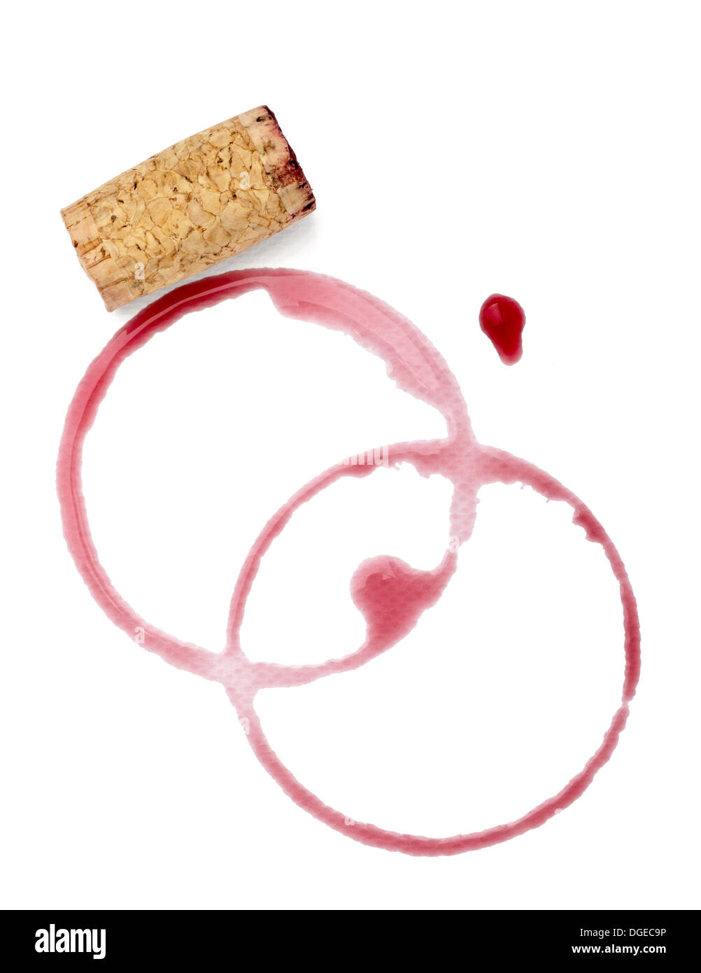 tache de vin Banque D'Images