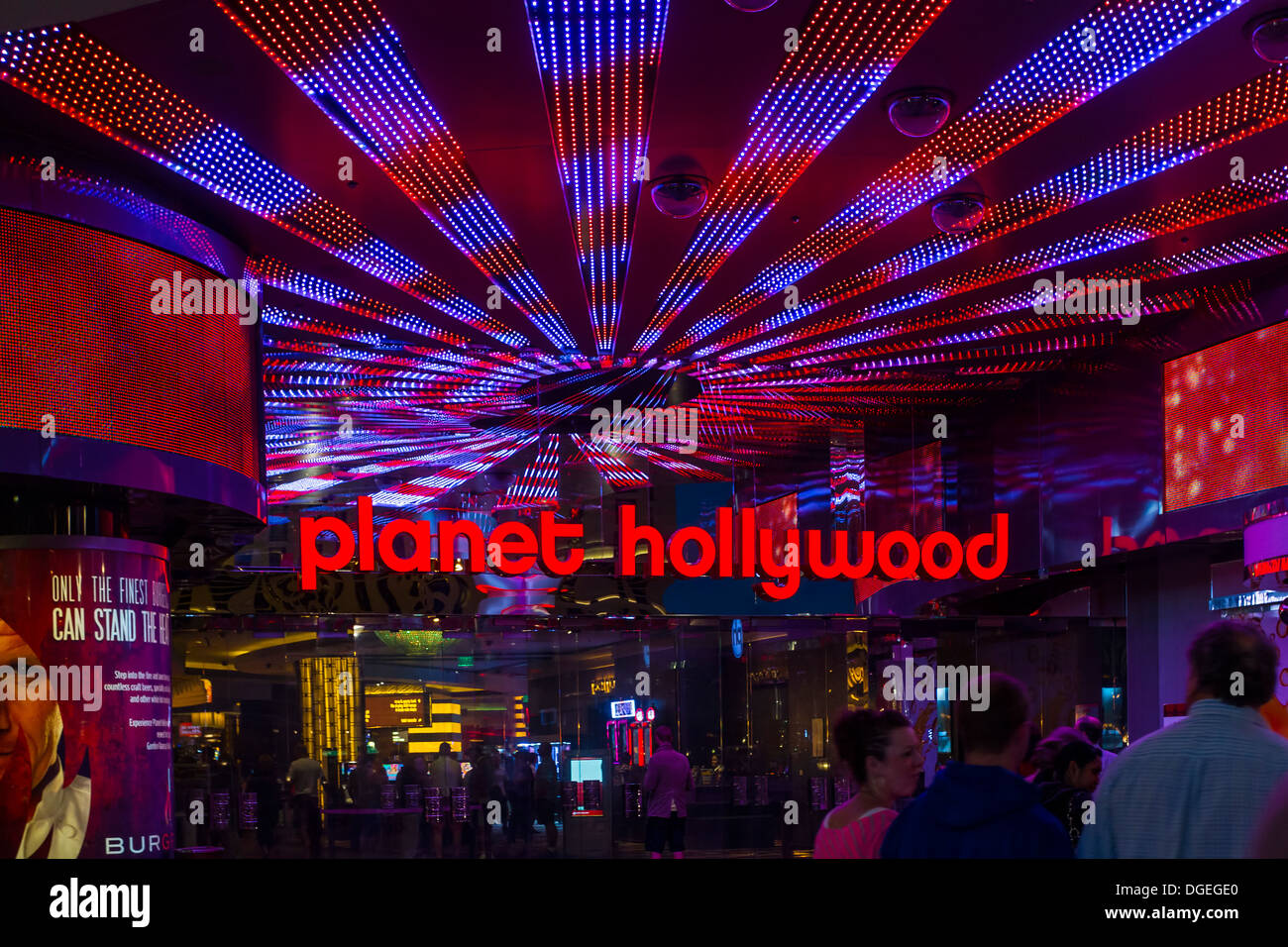 Entrée au Planet Hollywood de Las Vegas, États-Unis Banque D'Images