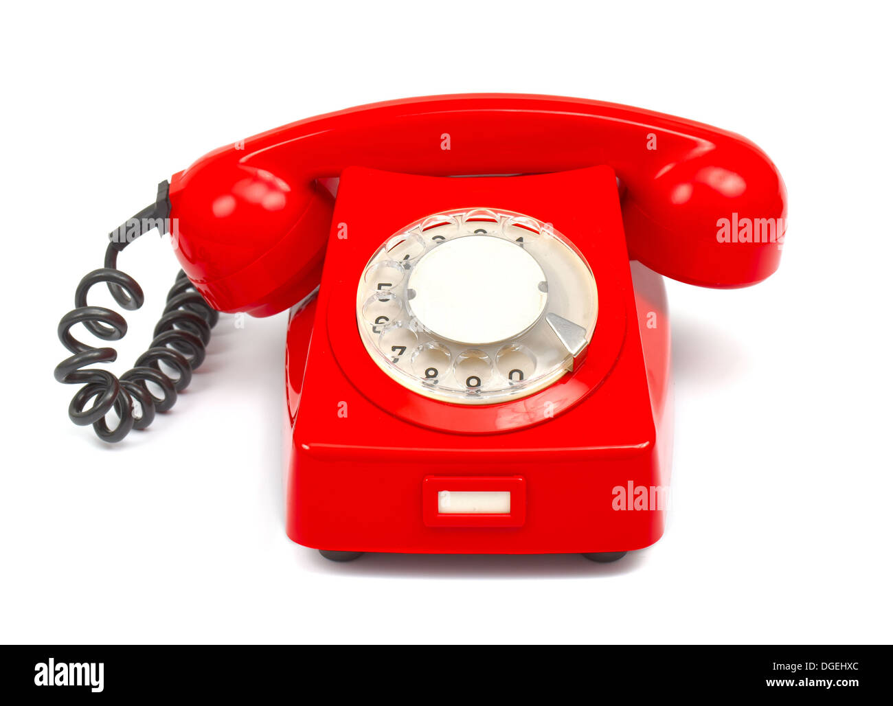 Téléphone rouge Banque D'Images