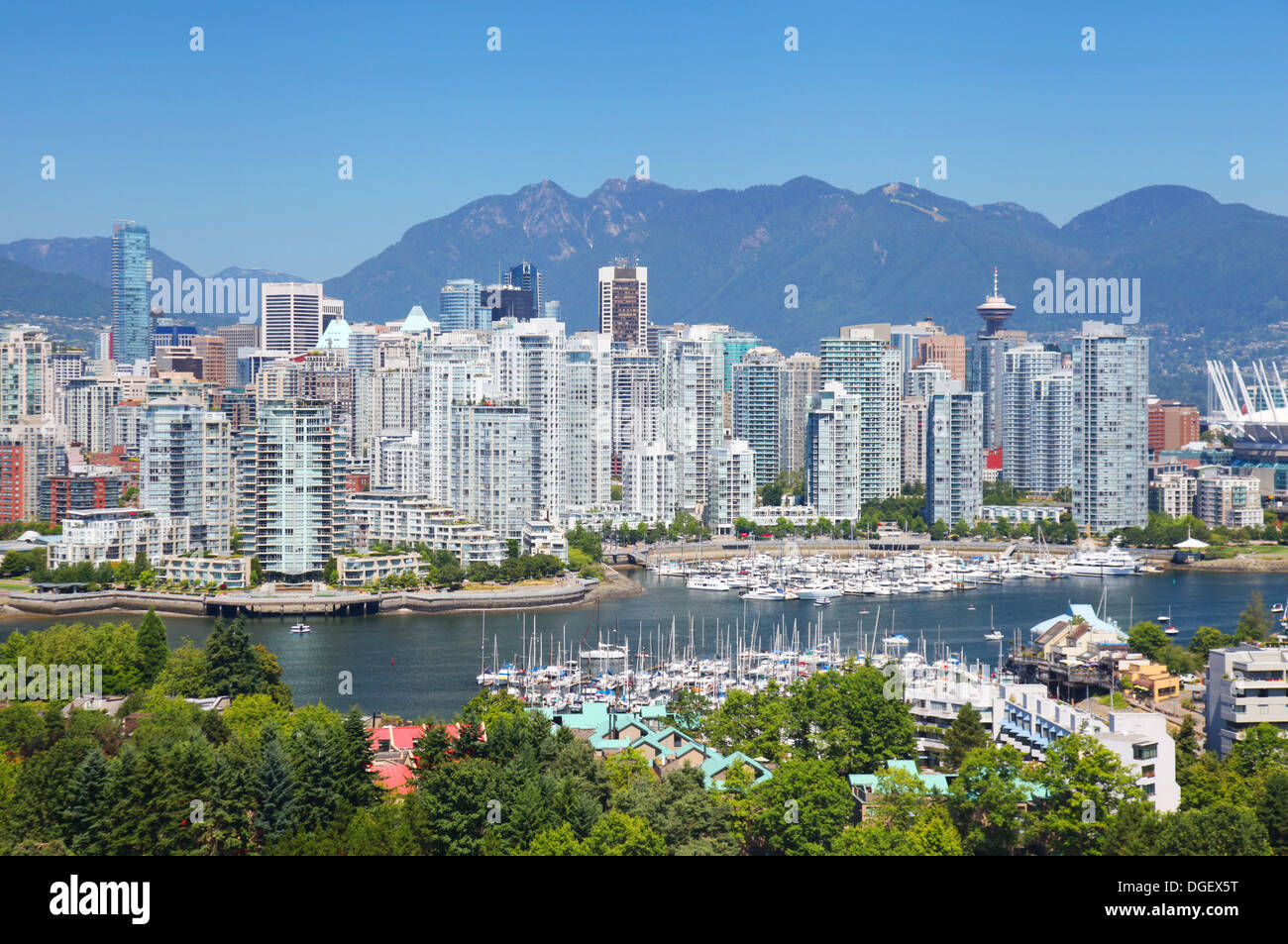 Vancouver en Colombie-Britannique, Canada Banque D'Images