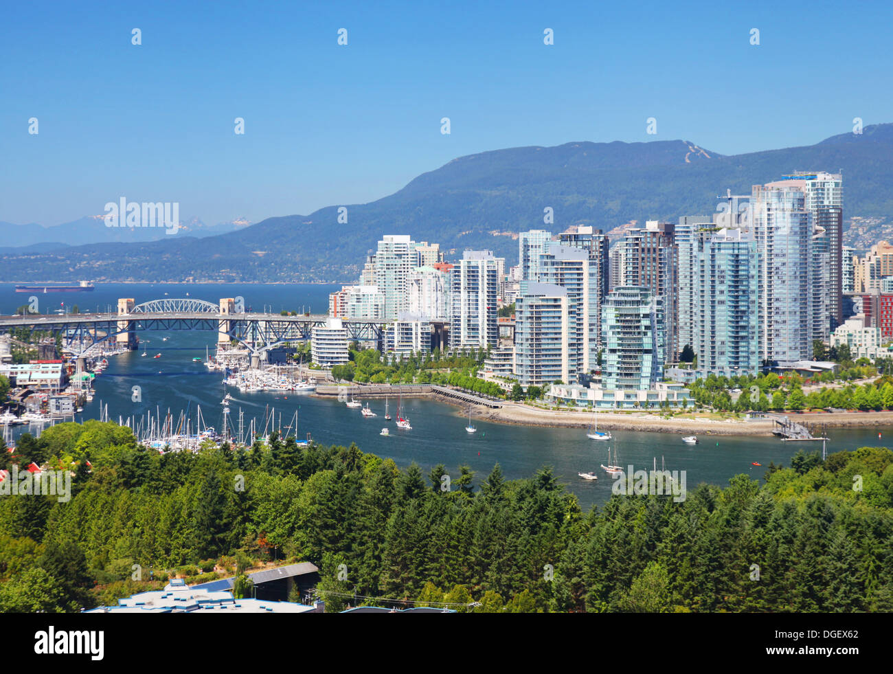 Vancouver en Colombie-Britannique, Canada Banque D'Images
