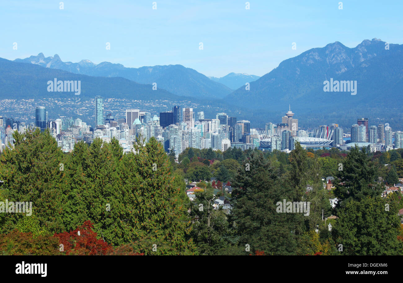 Vancouver en Colombie-Britannique, Canada Banque D'Images