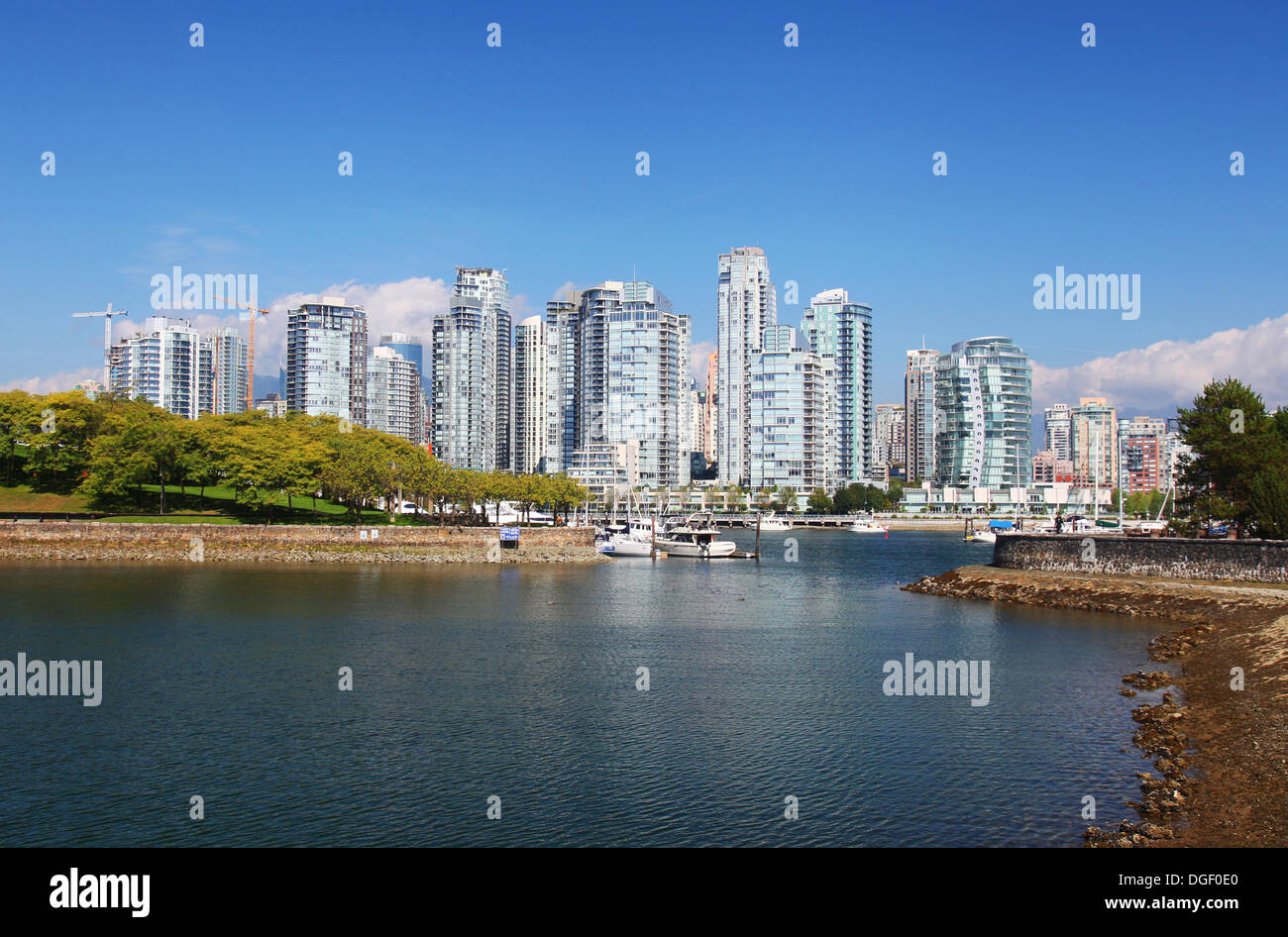 Vancouver en Colombie-Britannique, Canada Banque D'Images