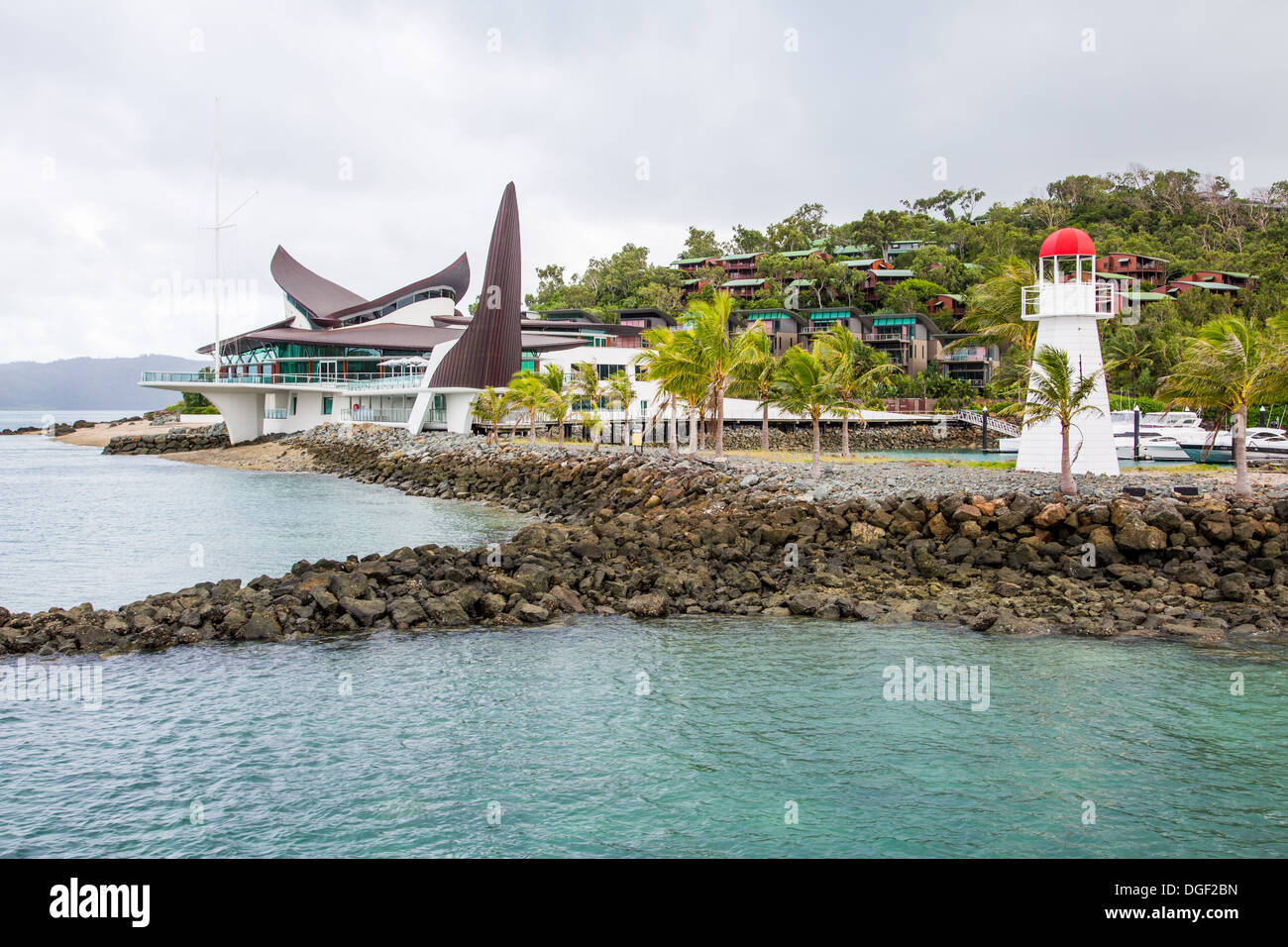 Hamilton Island Yacht Club Banque D'Images