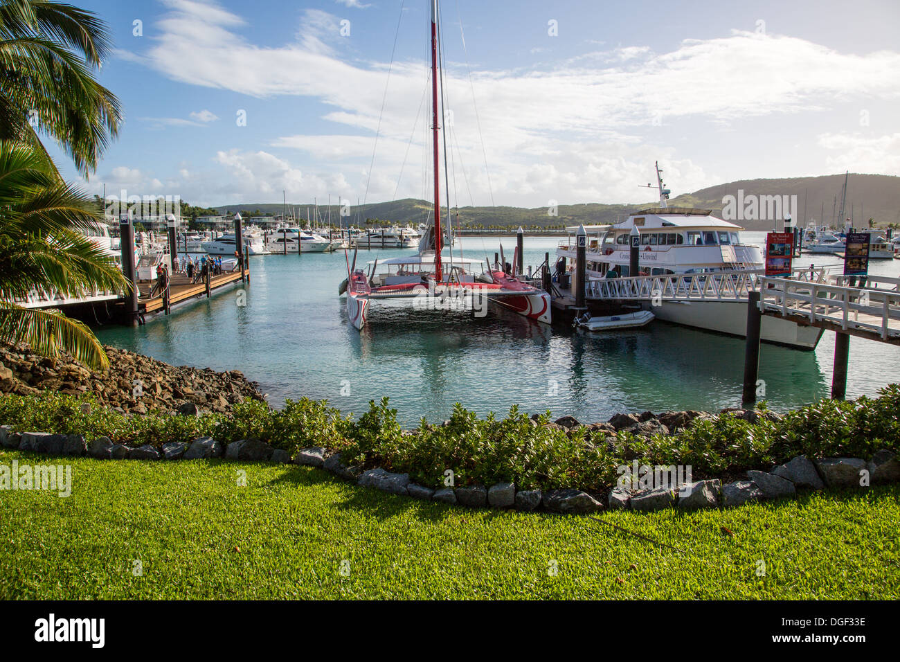 Hamilton Island Marina Banque D'Images