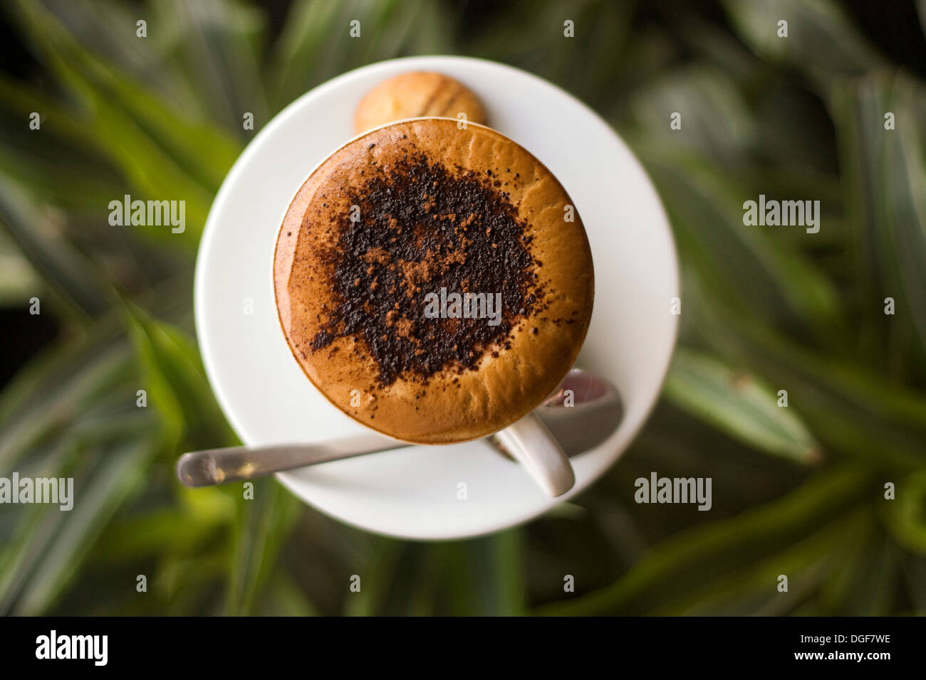 Café vietnamien à Hanoi Banque D'Images
