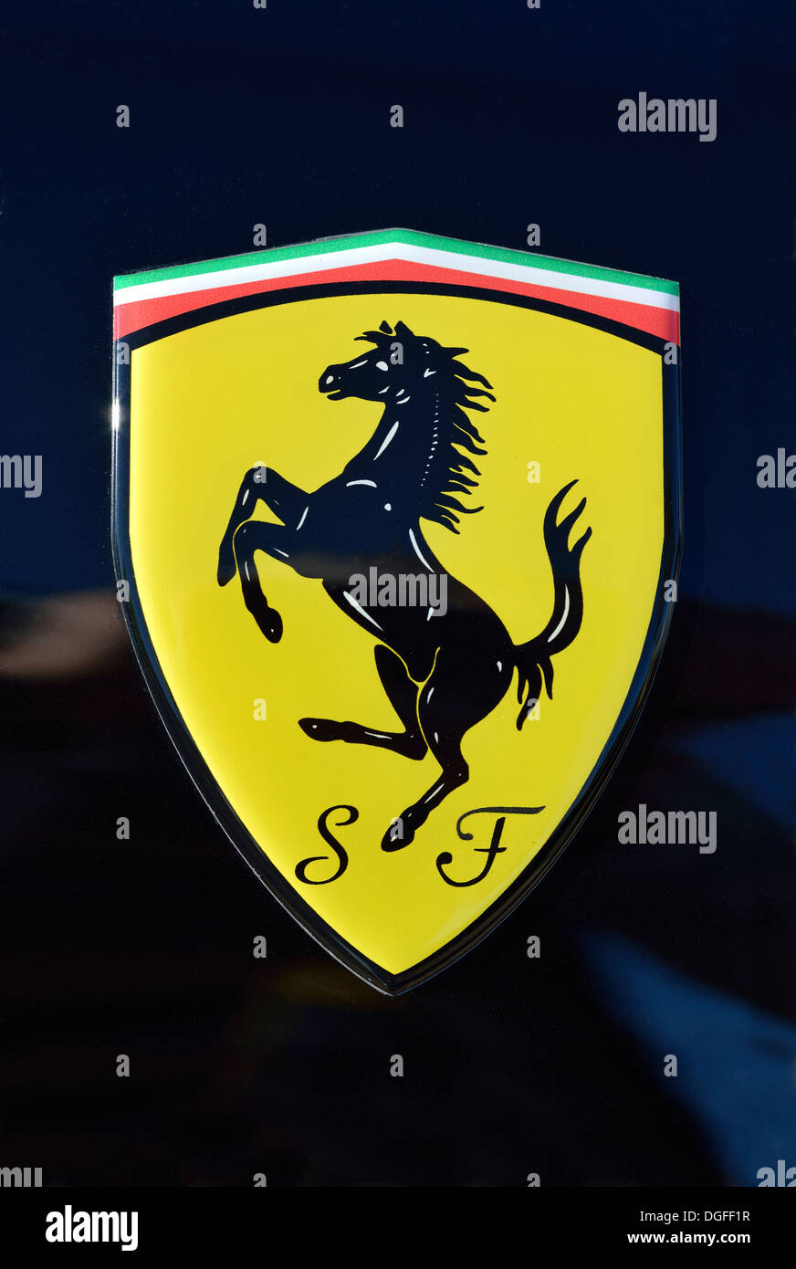 Insigne Ferrari Banque D'Images