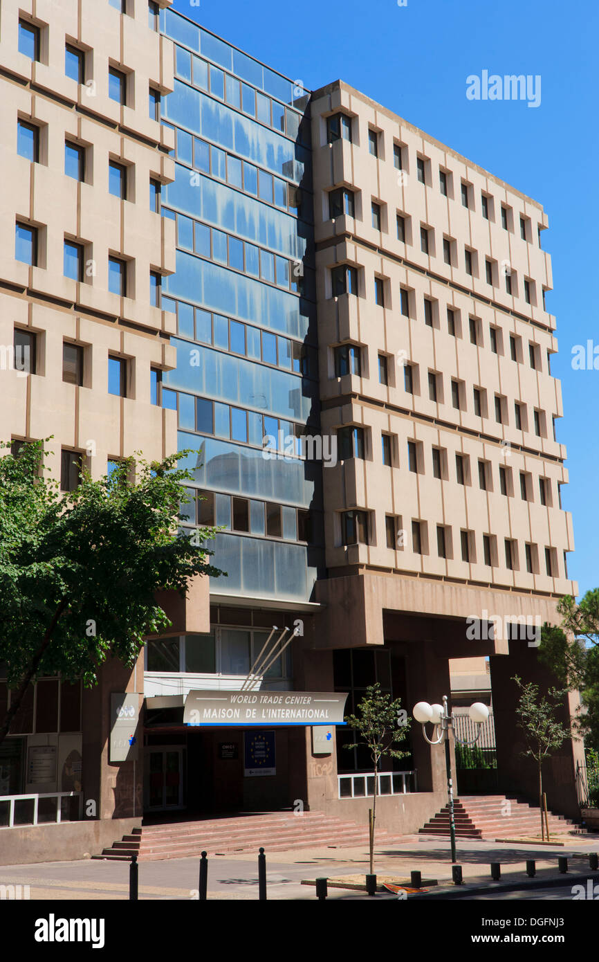 Marseille - World Trade Center Banque D'Images