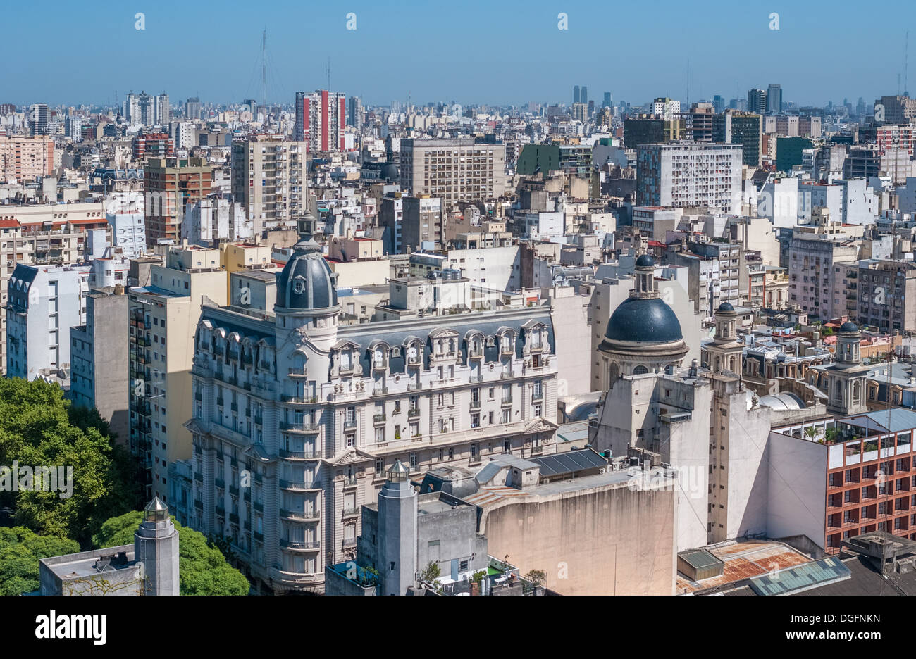 Panorama de Buenos Aires, Argentine Banque D'Images