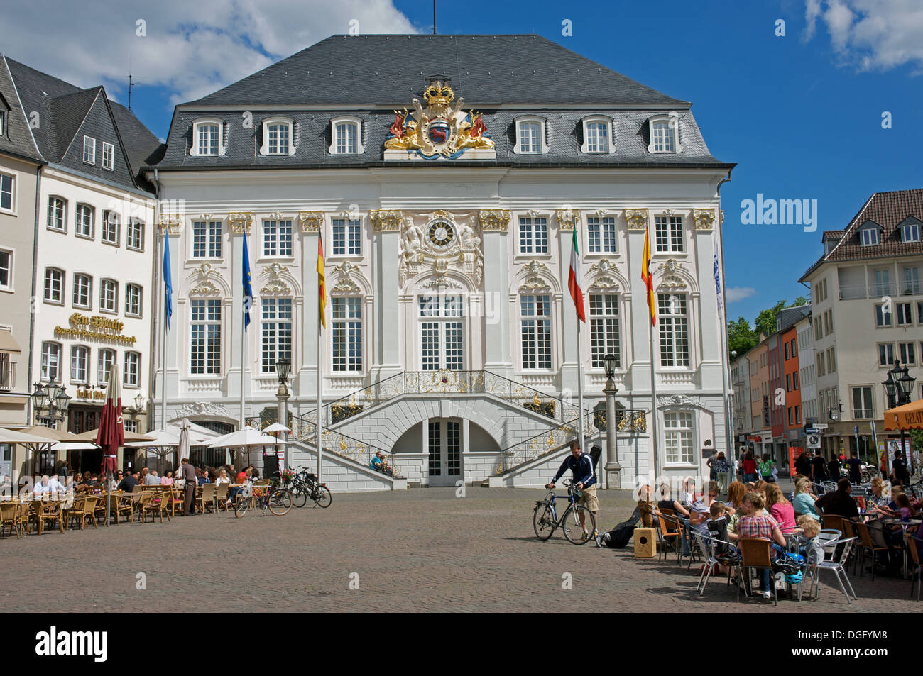 Hôtel de ville (Rathaus) Bonn, Allemagne. Banque D'Images