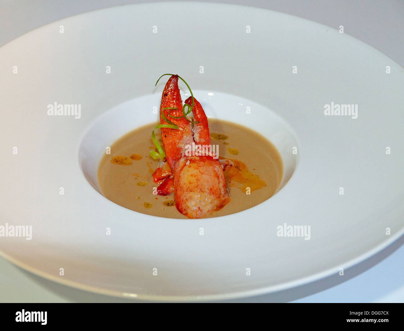 -Soupe de homard- Banque D'Images