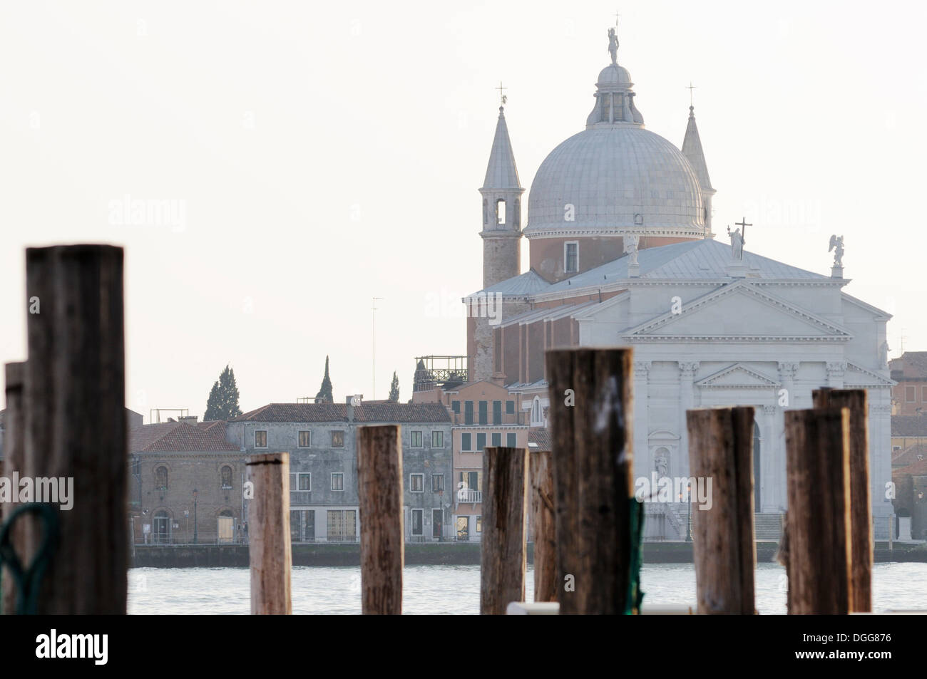 Église de San Giorgio Maggiore, l'île de San Giorgio Maggiore, à Venise, UNESCO World Heritage Site, Vénétie, Italie, Europe Banque D'Images
