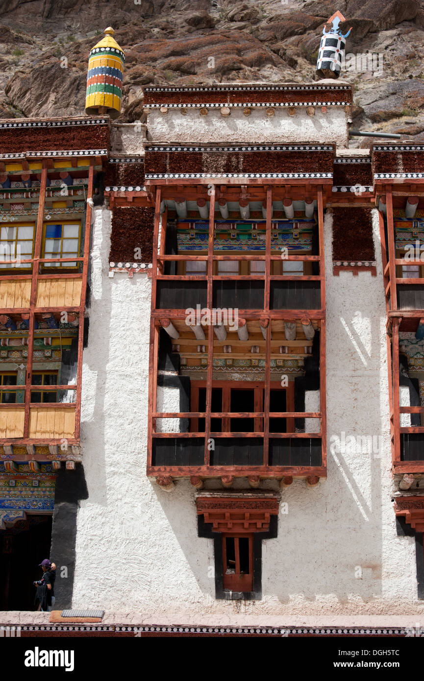 Patrimoine bouddhiste, Hemis Gompa monastère ( ) temple. L'Inde, le Ladakh, Hemis Monastery Banque D'Images