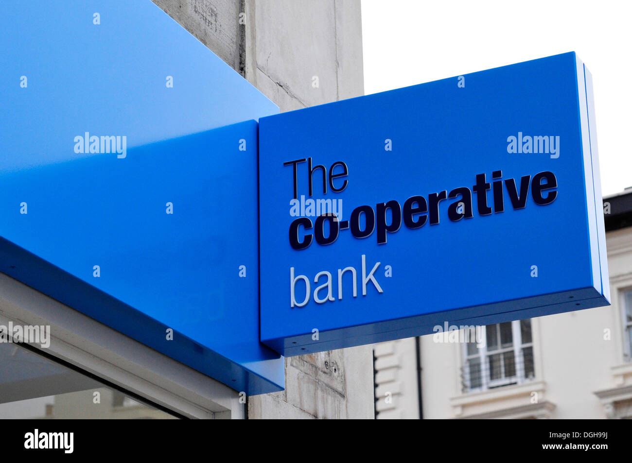 La co-operative Bank logo, Londres, Royaume-Uni Banque D'Images