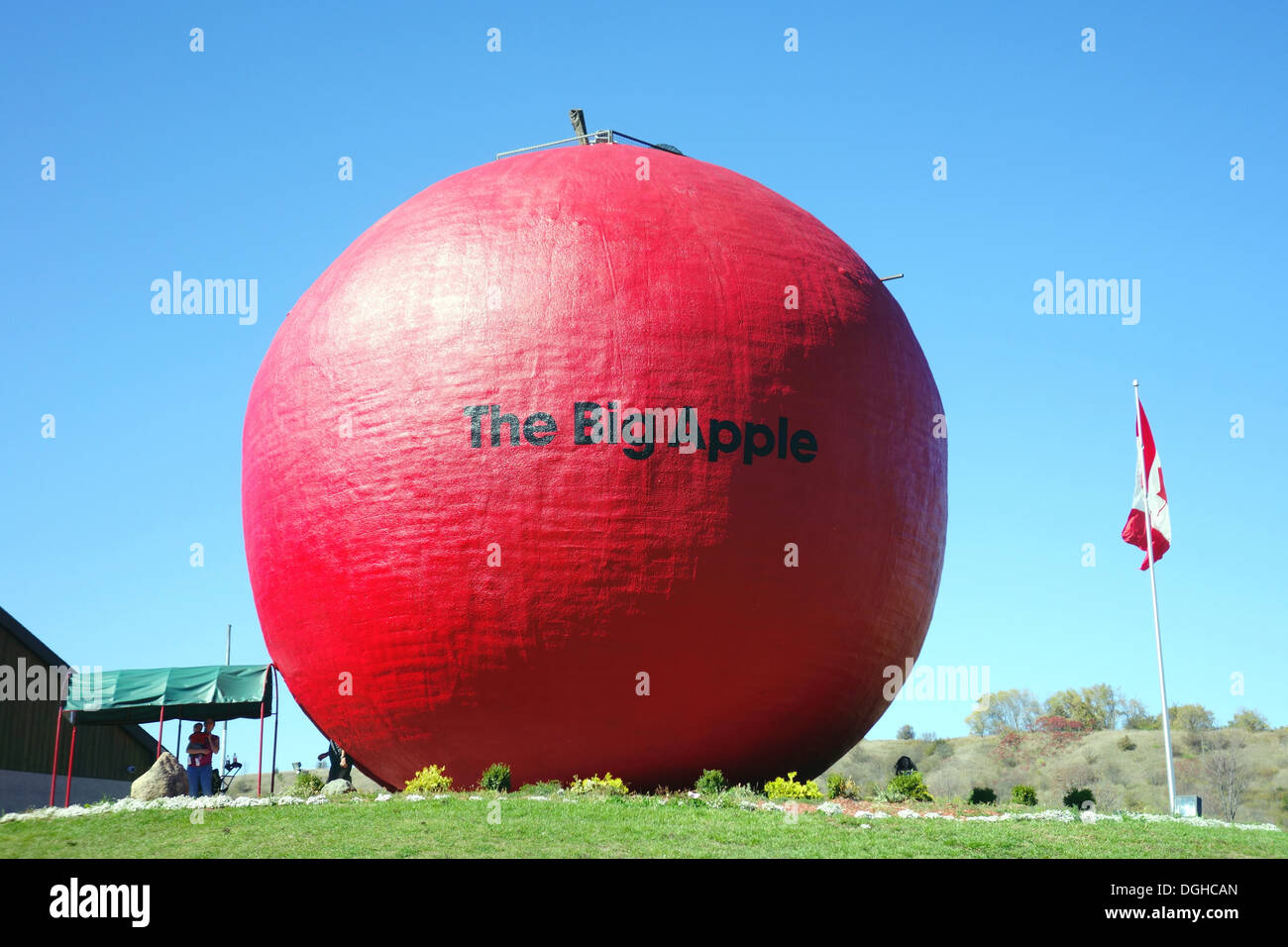 La Big Apple installation en Ontario, Canada Banque D'Images