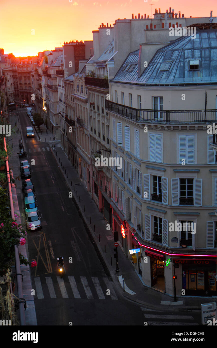 Paris 9eme vue aérienne Banque de photographies et d’images à haute ...