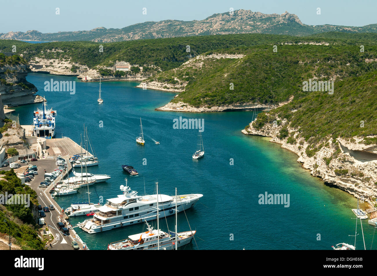Golfe de Bonifacio, Corse du Sud, France Banque D'Images