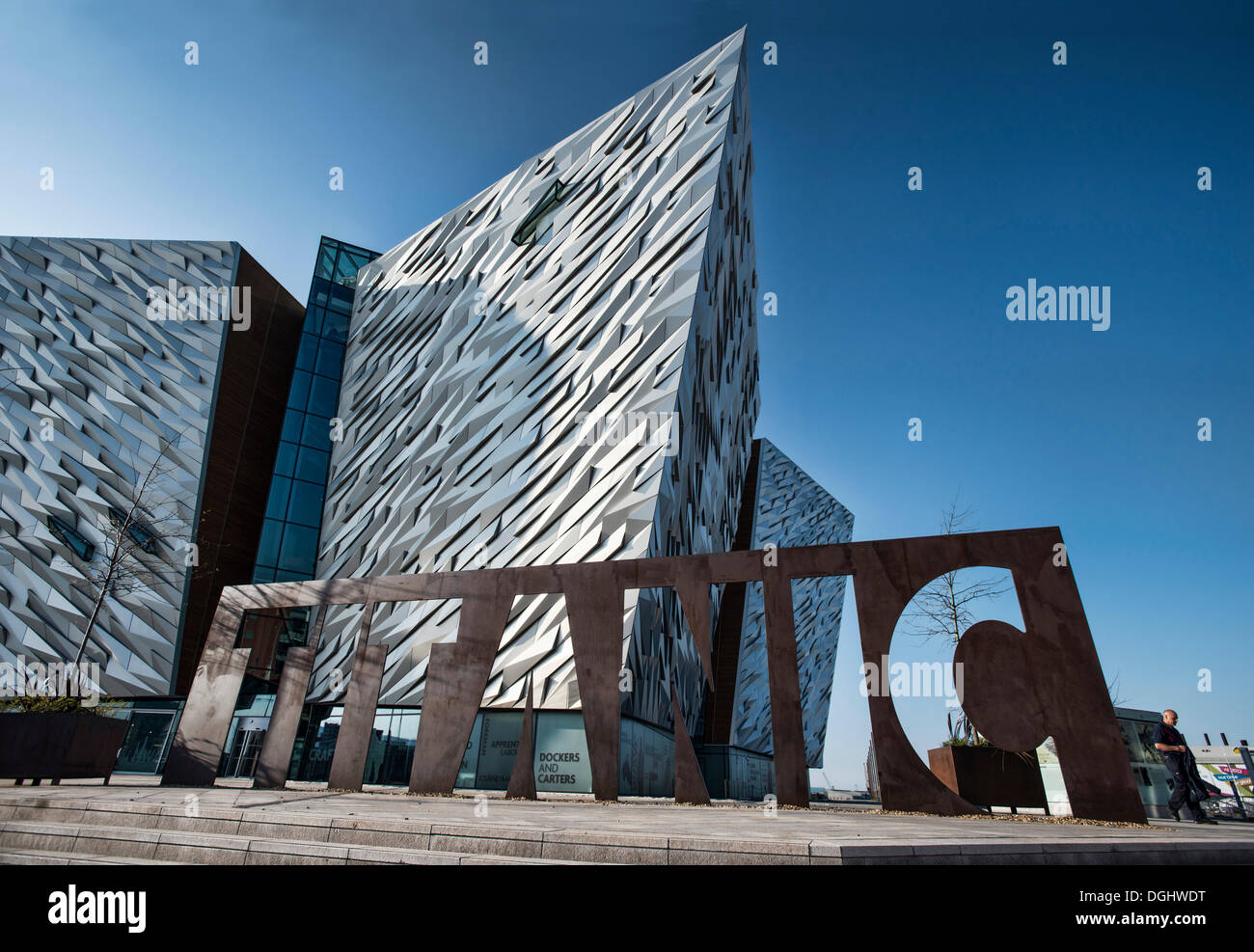 Titanic Museum, Belfast, Irlande du Nord, Royaume-Uni, Europe, PublicGround Banque D'Images