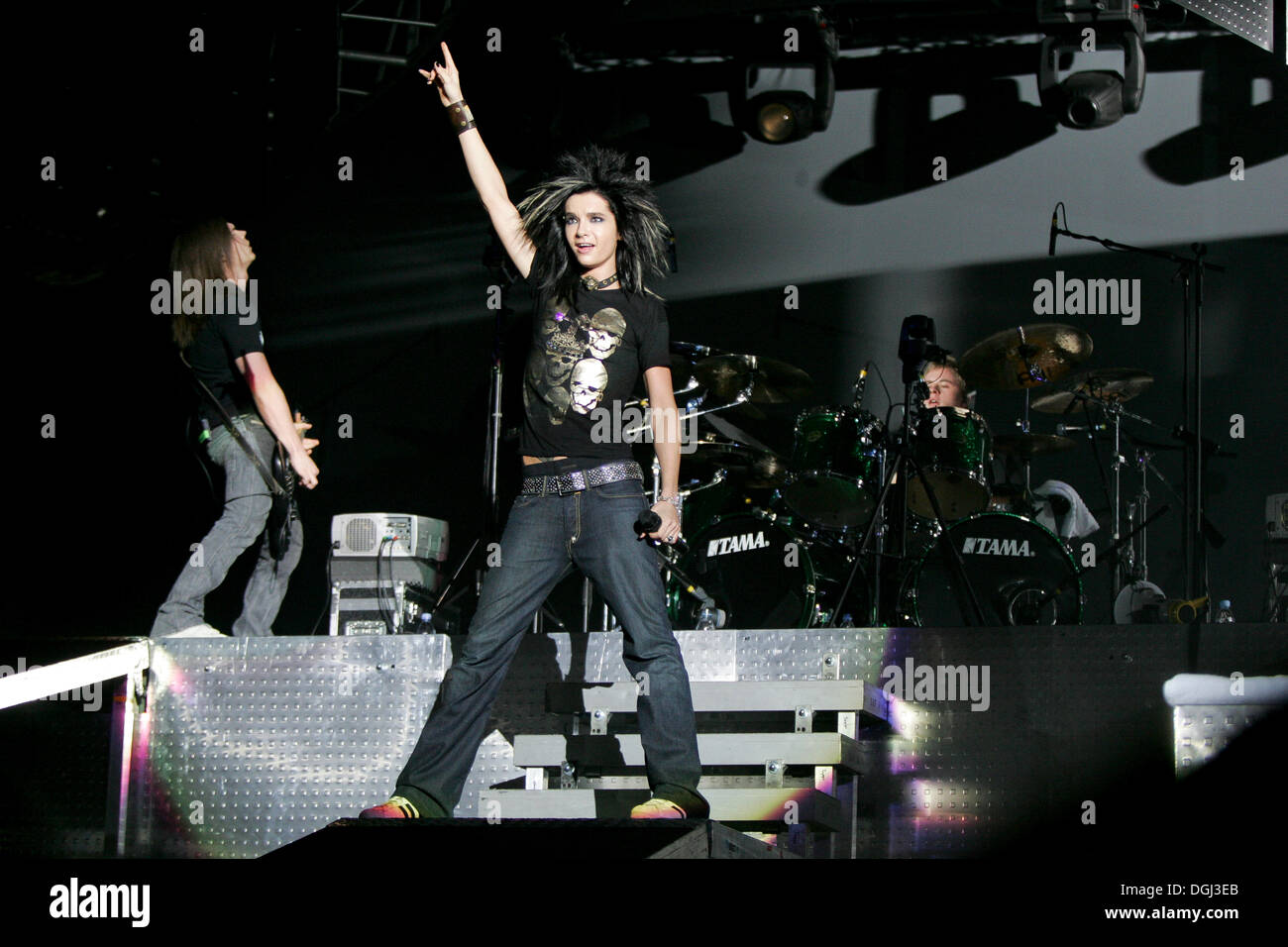 Rock et pop band allemand 'Tokio Hotel' en live à l'Hallenstadion à Oerlikon, Zurich, Suisse Banque D'Images