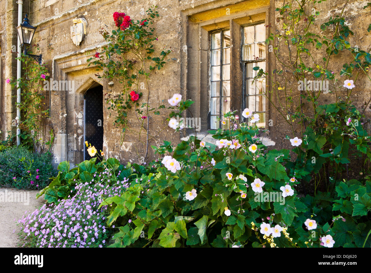 Partie de l'ancien quad de Worcester College à l'Université d'Oxford. Banque D'Images Partie de l'ancien quad de Worcester College à l'Université d'Oxford. Banque D'Images