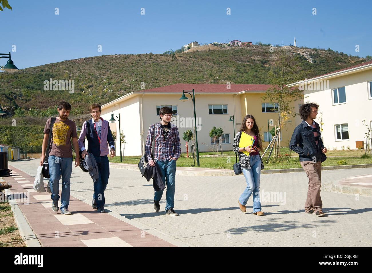 Turquie, Istanbul : la nouvelle université allemande a commencé en août 2013 avec ses 100 premiers élèves de Beykoz, sur la rive asiatique. Banque D'Images
