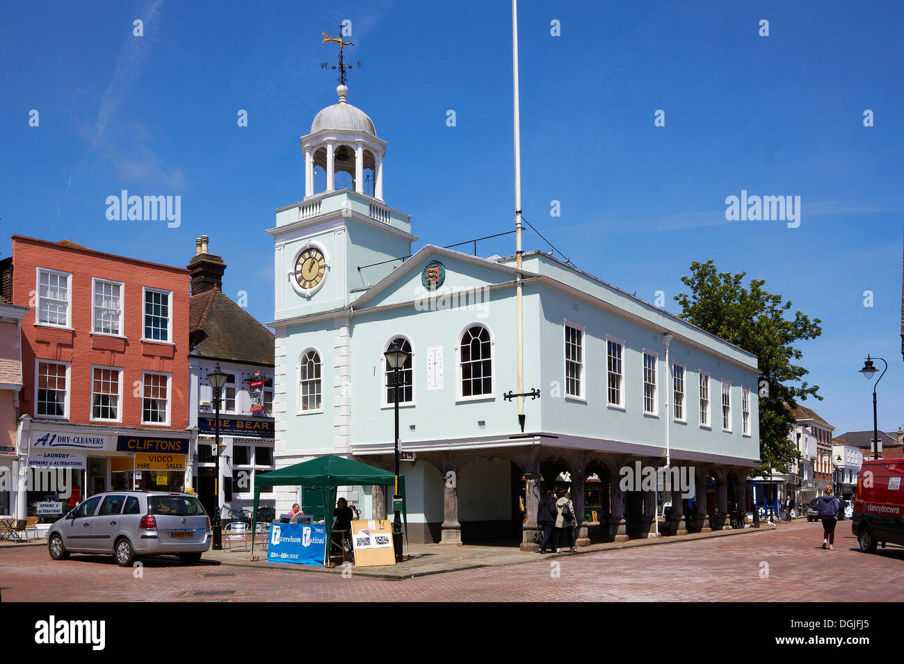 Guildhall à Faversham. Banque D'Images