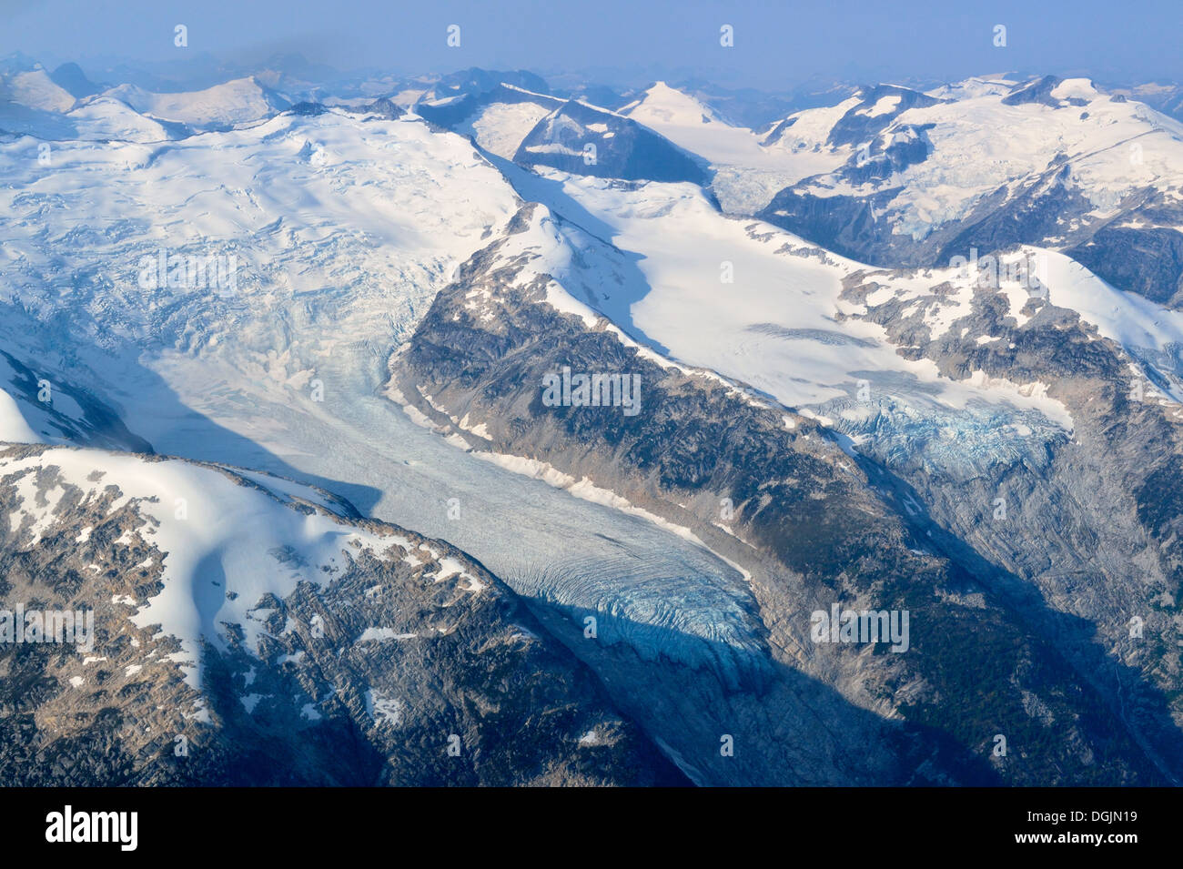 Ces Glaciers Et Vallées De La Chaîne Côtière Montagne Au Lac