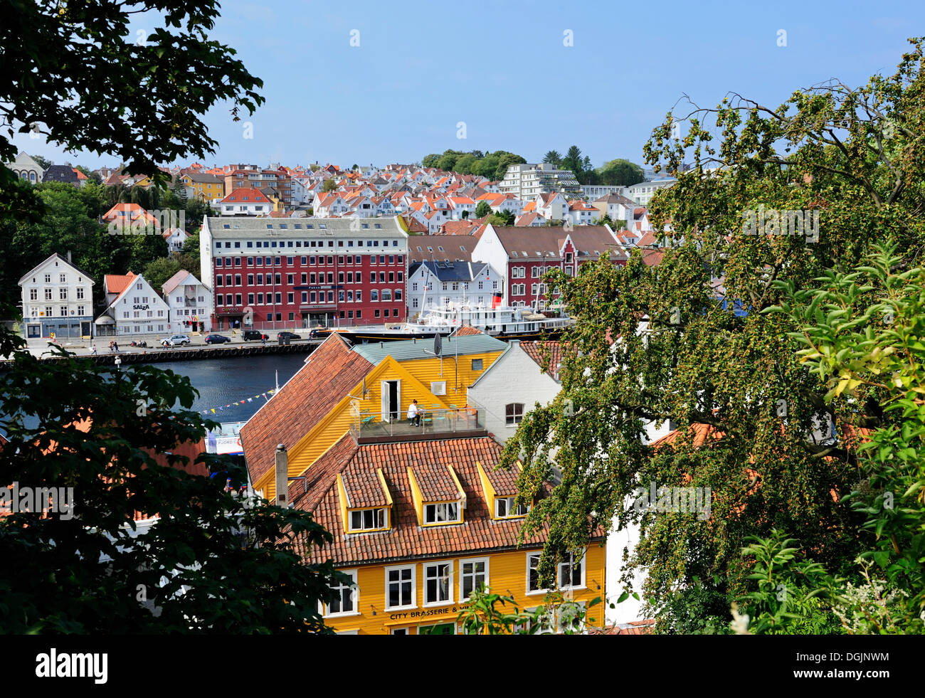 Avis de Stavanger, Norvège, Scandinavie, dans le Nord de l'Europe Banque D'Images