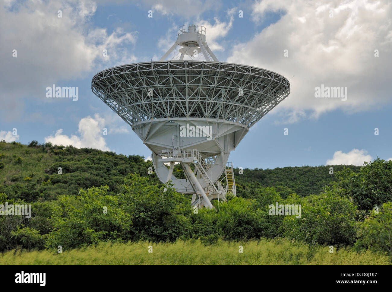 Radio Telescope, l'île Sainte-Croix, îles Vierges américaines, United States Banque D'Images