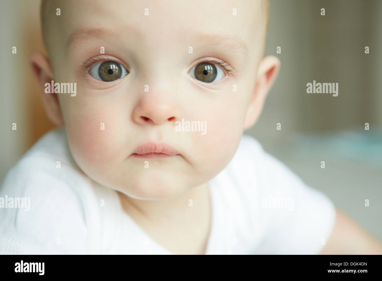 Portrait of Baby Boy Banque D'Images