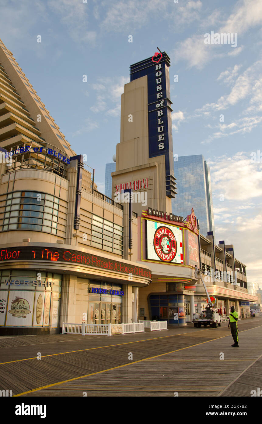 House of Blues au Promenade à Atlantic City, New Jersey, United States, USA. Banque D'Images