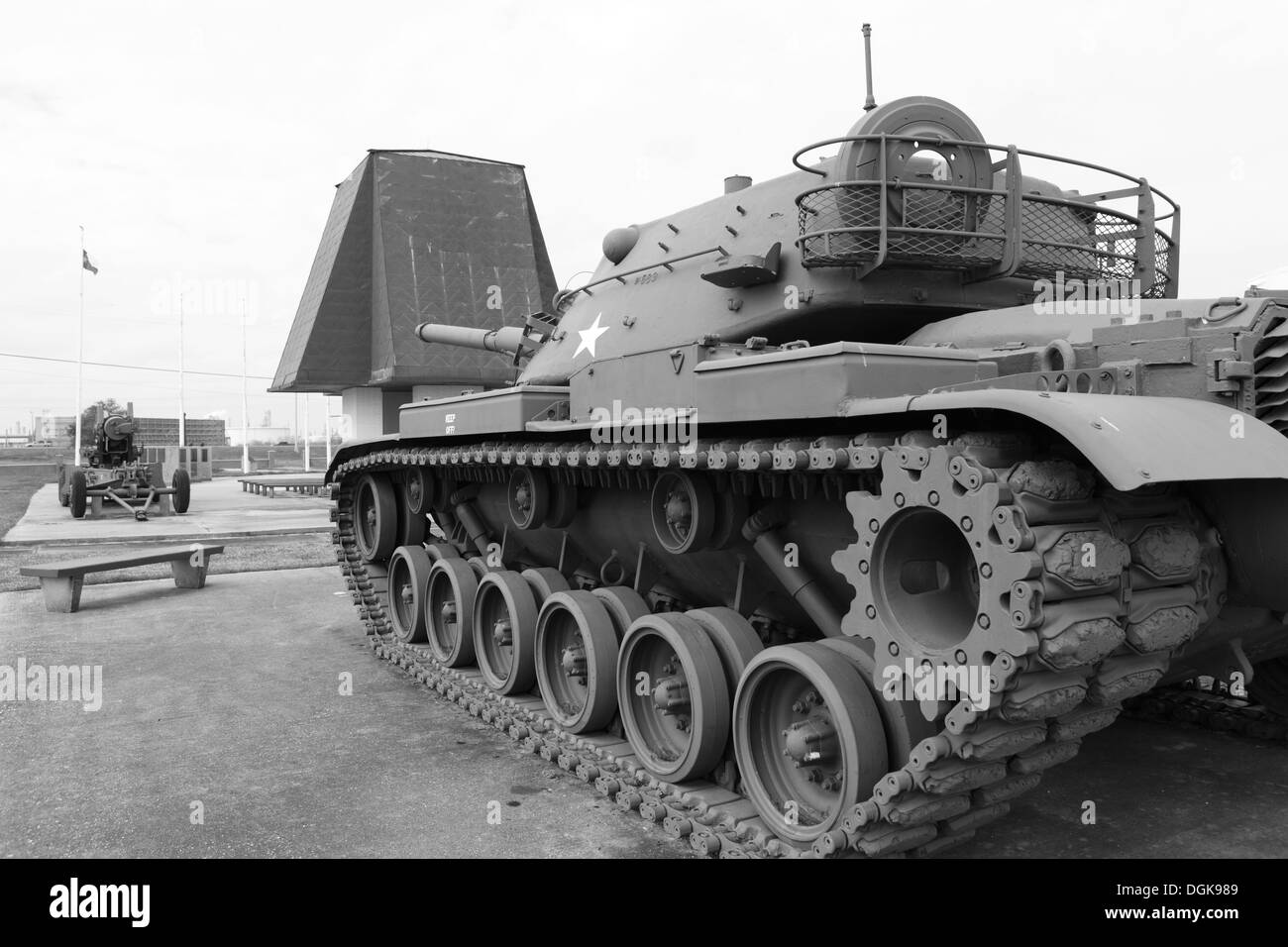 Triangle d'Veterans Memorial Park Banque D'Images