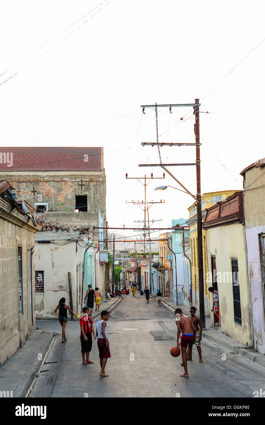 Cuba Santiago de Cuba Banque D'Images