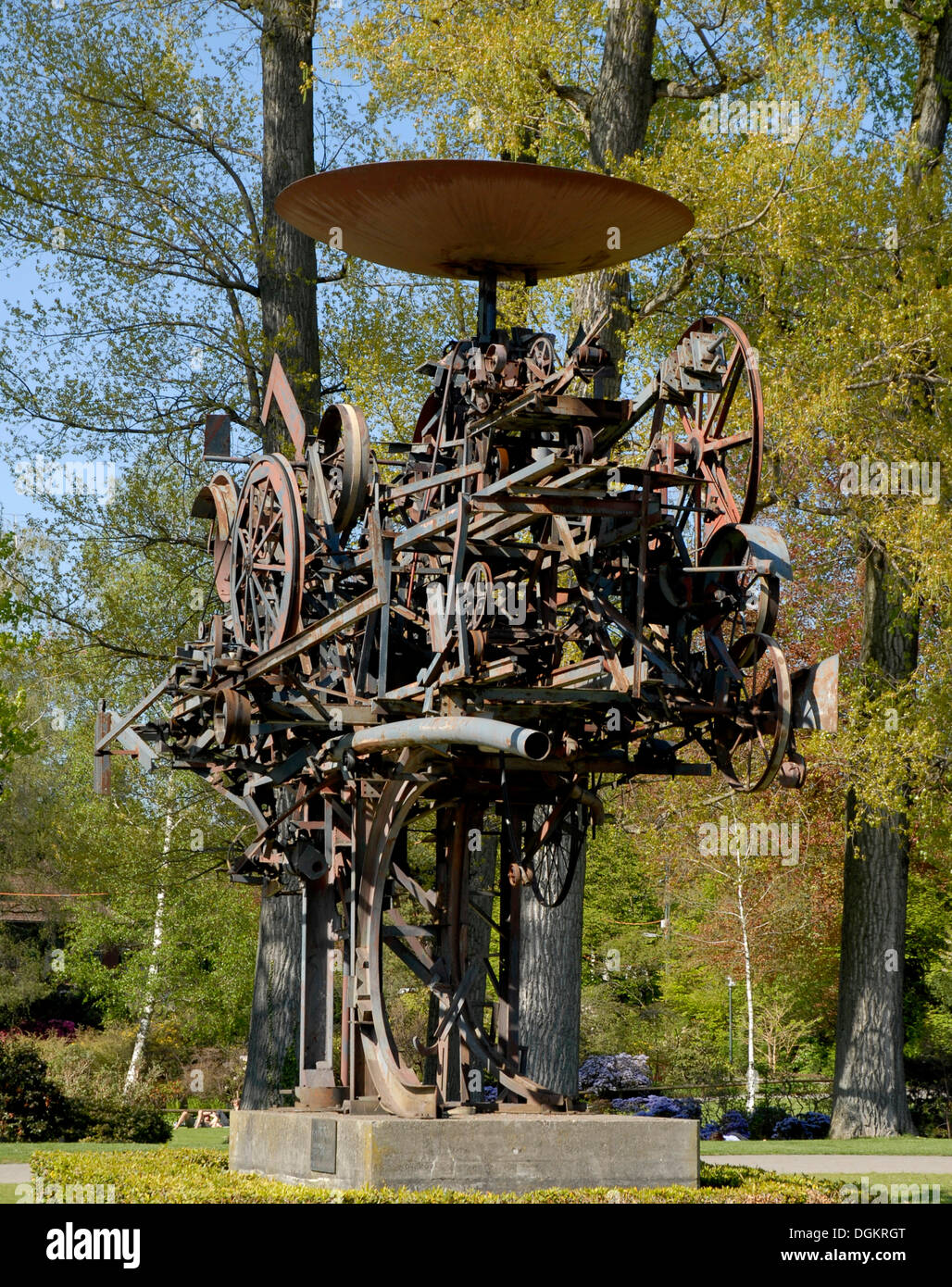 Jean Tinguely sculptures machine, Zurich, Switzerland, Europe Photo Stock -  Alamy