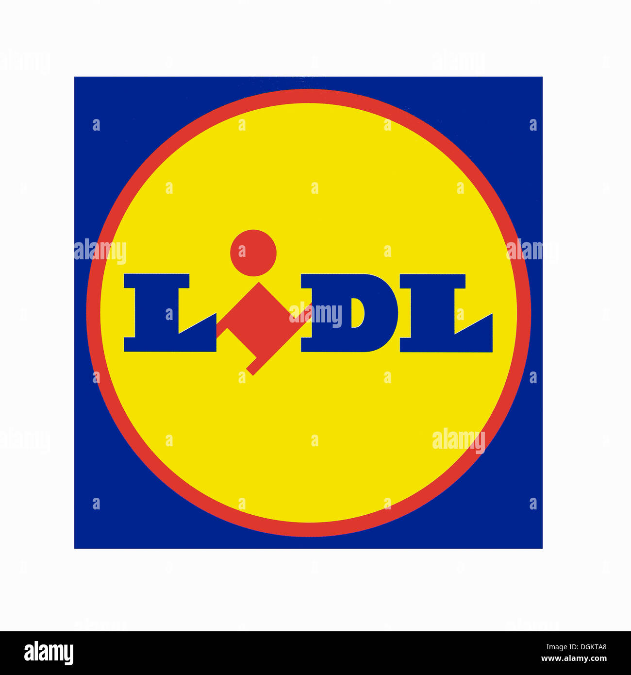 Logo, Lidl, supermarché, discount alimentaire Banque D'Images