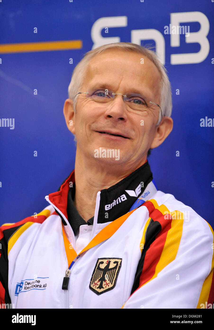 Andreas Hirsch, entraîneur de l'équipe nationale de gymnastique allemand Banque D'Images