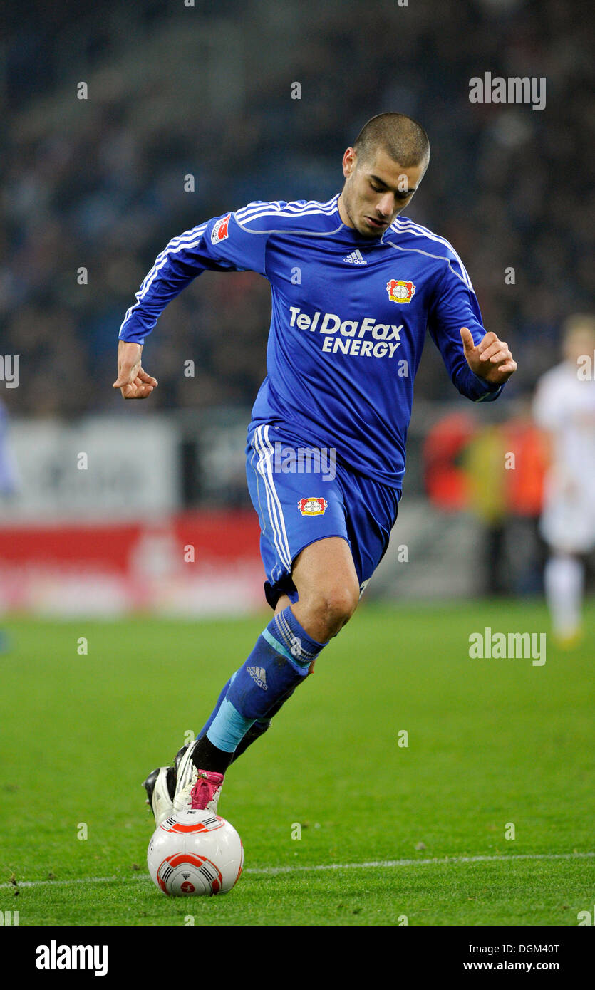 Eren Derdiyok, Bayer 04 Leverkusen football club, au bal Banque D'Images