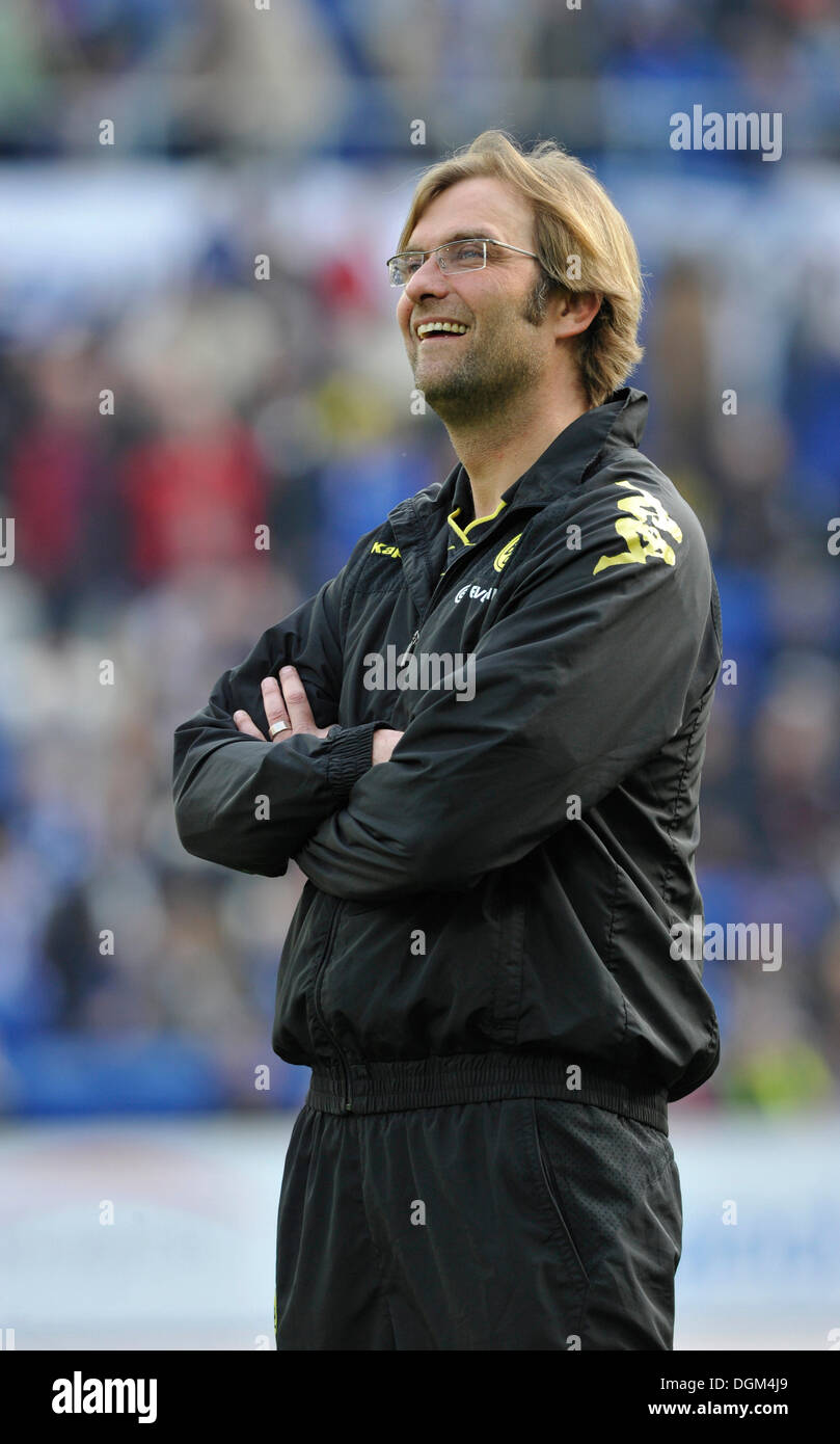 Coach JÜRGEN KLOPP, Borussia Dortmund Banque D'Images