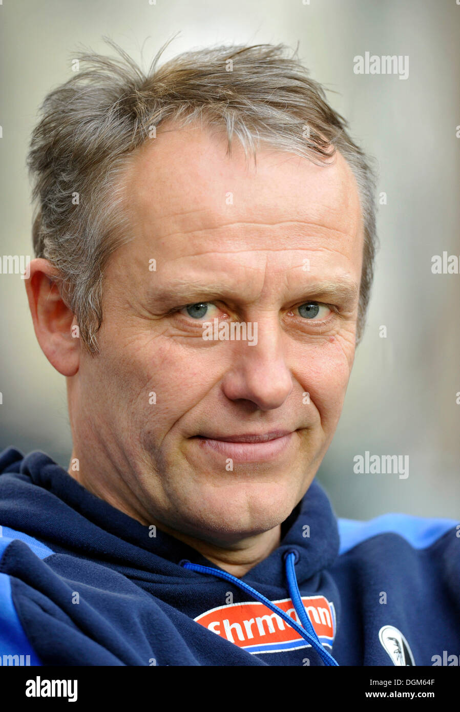 Christian String, entraîneur du SC Fribourg, portrait, Mercedes-Benz Arena, Stuttgart, Bade-Wurtemberg Banque D'Images