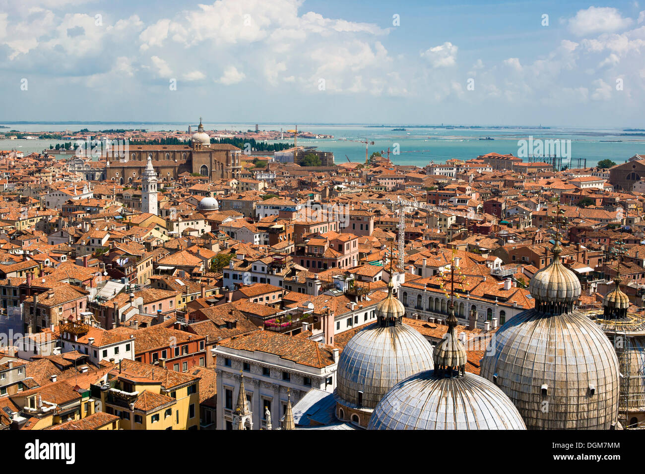 Vue panoramique de Venise, Italie, Europe Banque D'Images