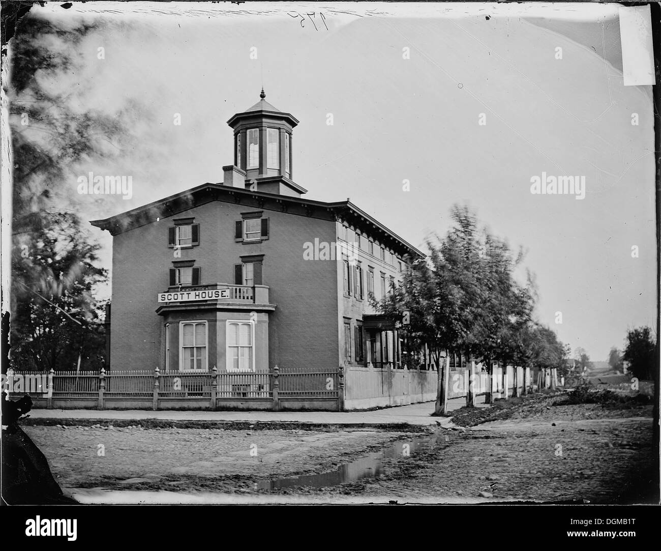 Scott House, Alexandria, VA 529391 Banque D'Images