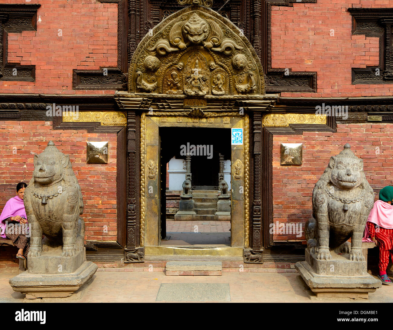 Musée de Patan Patan Durbar Square Kathmandou, Népal, Asie Banque D'Images