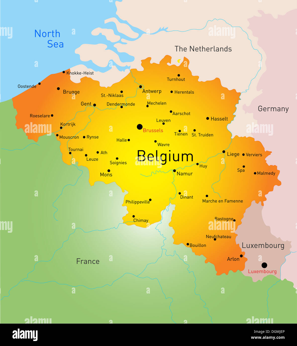 Belgique Banque D'Images