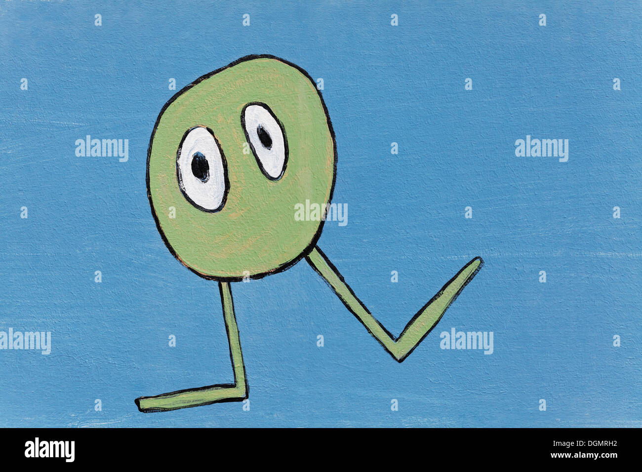 La tête avec les pieds, pour l'encombrement, Zoutelande, province de Zélande, Pays-Bas Banque D'Images