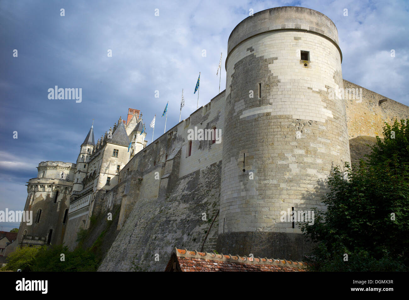 Le Chateau, Amboise, Indre et Loire, France Banque D'Images