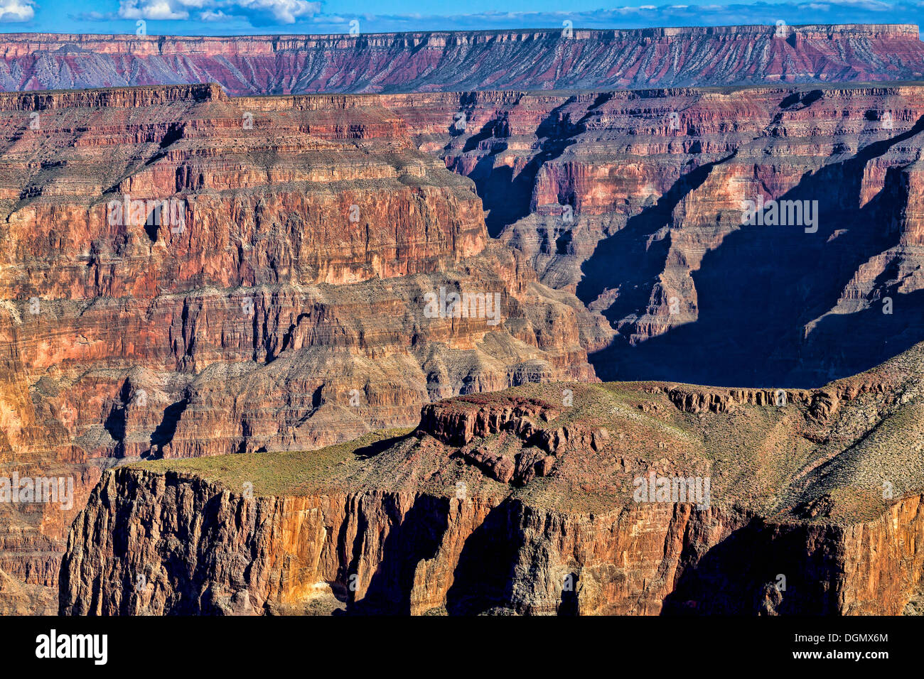 Grand Canyon West Rim. Banque D'Images