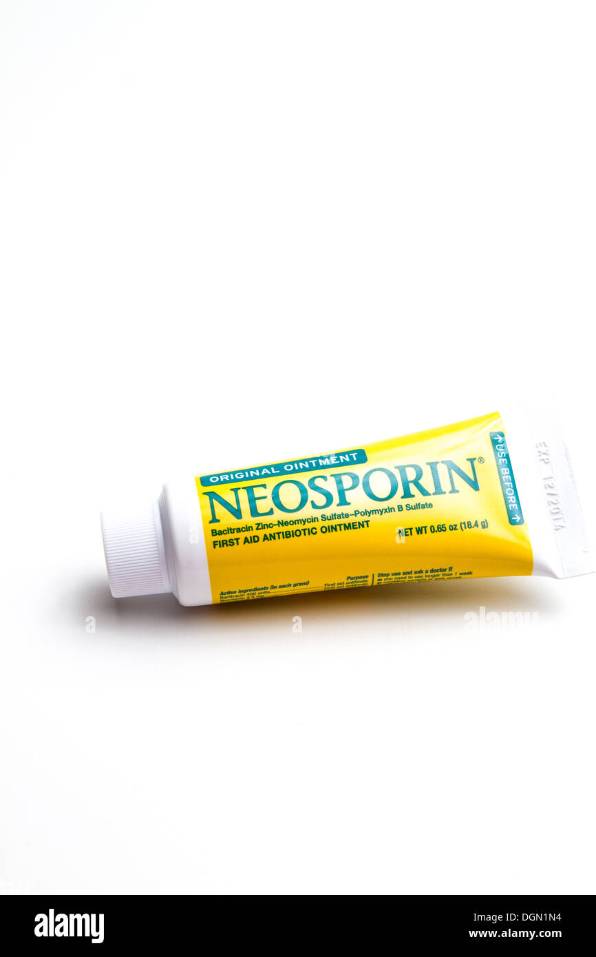 Neosporin onguent antibactérien Banque D'Images